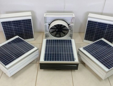 Exaustor Solar Fotovoltaico